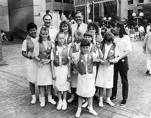 Children at City Hall