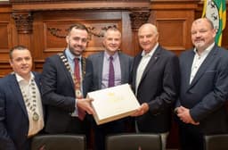 Donegal County Council welcomes Billy Higgins of South Boston